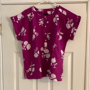 Floral Purple Women's Top